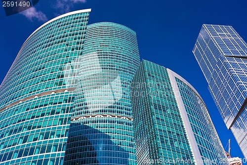 Image of Modern scyscrapers