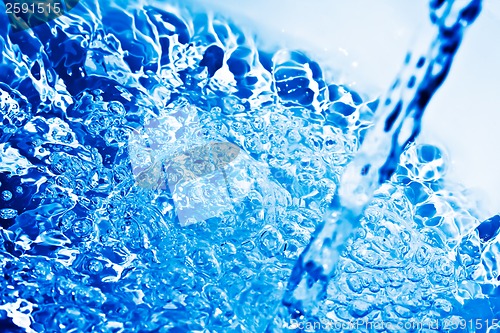 Image of Blue water