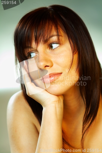 Image of Emotions Brunette Portrait