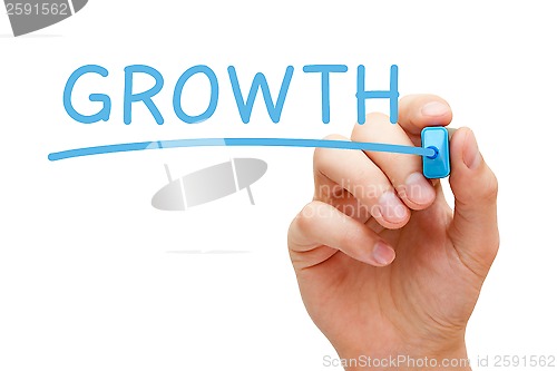 Image of Growth Blue Marker