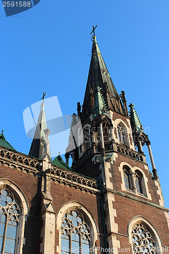 Image of temple of st. Olga and Elusabeth in Lvov city