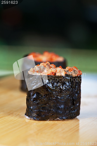 Image of sushi roll