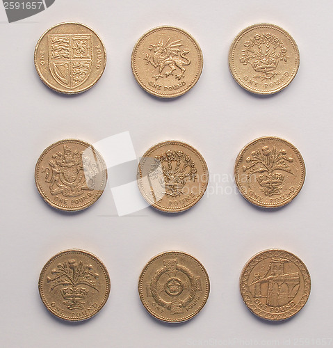 Image of One Pound coins