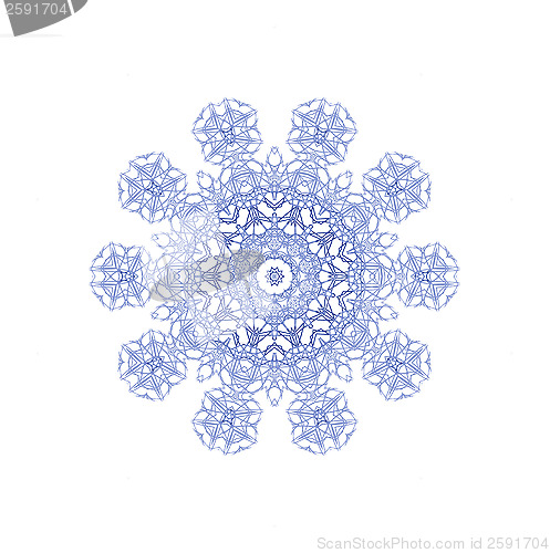 Image of Abstract snowflake