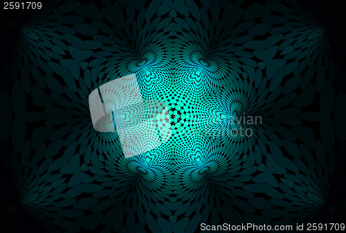 Image of Abstract dark background with dotted pattern 