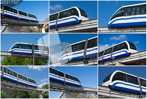 Image of Monorail train