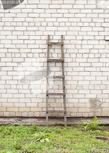 Image of old, weathered brick wall background