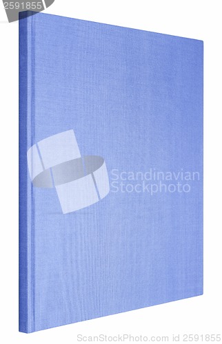 Image of Blue book isolated on white