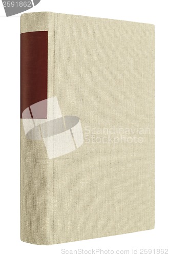 Image of Grey book isolated on white