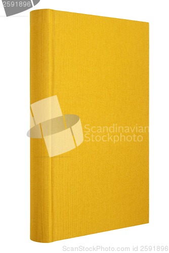 Image of Yellow book isolated on white
