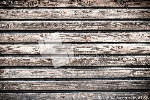 Image of wooden plank wall