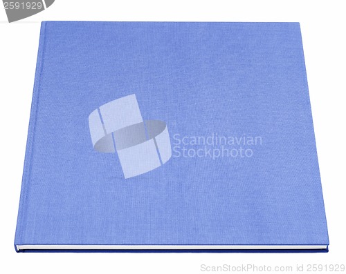 Image of Blue book isolated on white