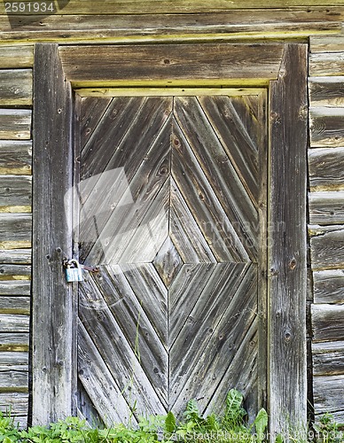 Image of wooden door background