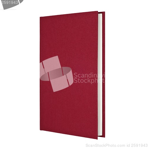 Image of Blank red book