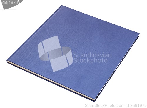 Image of Blue book isolated on white