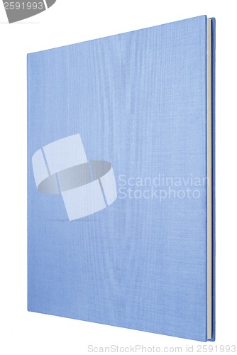 Image of Blue book isolated on white