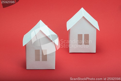 Image of paper houses