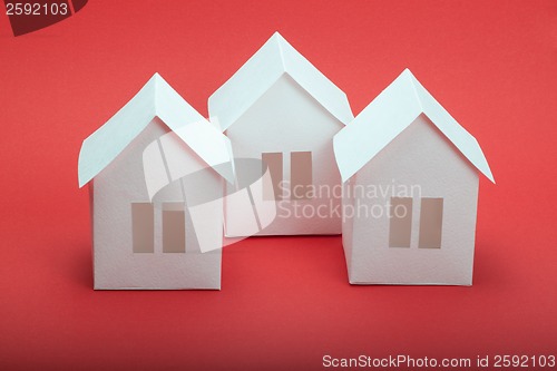 Image of paper houses