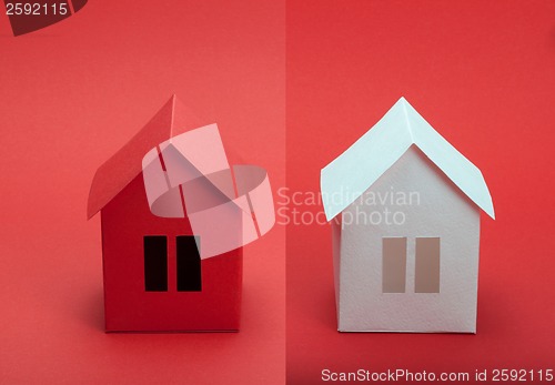 Image of paper houses