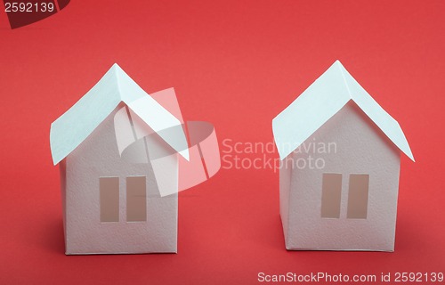 Image of paper houses