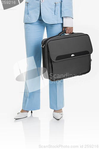 Image of Business woman with a briefcase