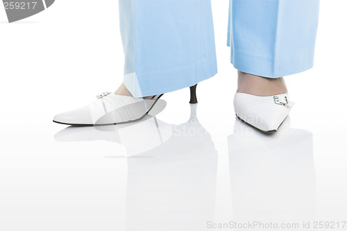 Image of White shoes