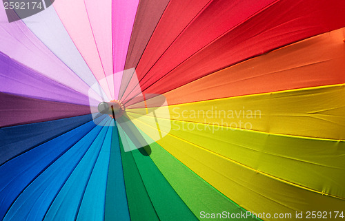 Image of Colorful umbrella