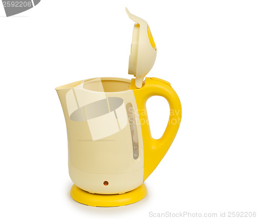 Image of electric kettle isolated