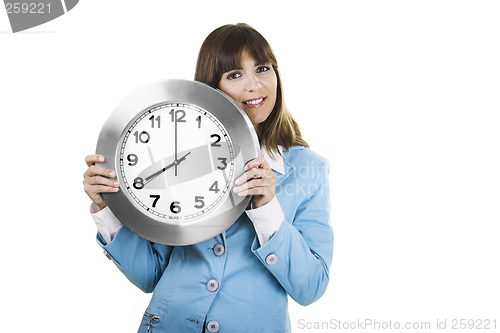 Image of Clock Woman