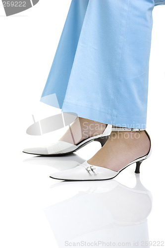 Image of White shoes