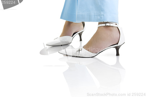 Image of White shoes