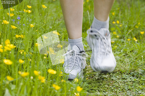 Image of Woman jogging