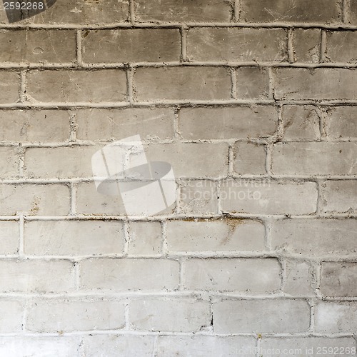 Image of white brick wall