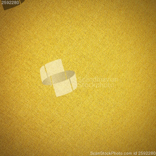 Image of yallow cloth texture background