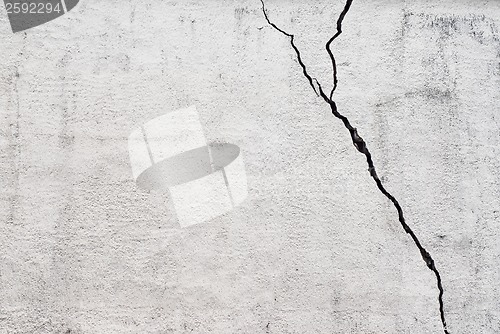 Image of grunge cracked wall background