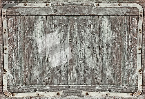 Image of old wood door