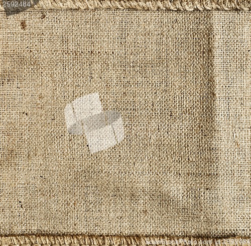 Image of sack texture background