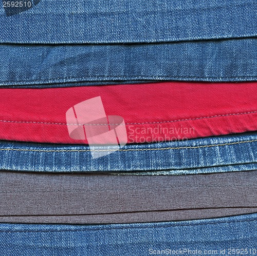 Image of jeans legs