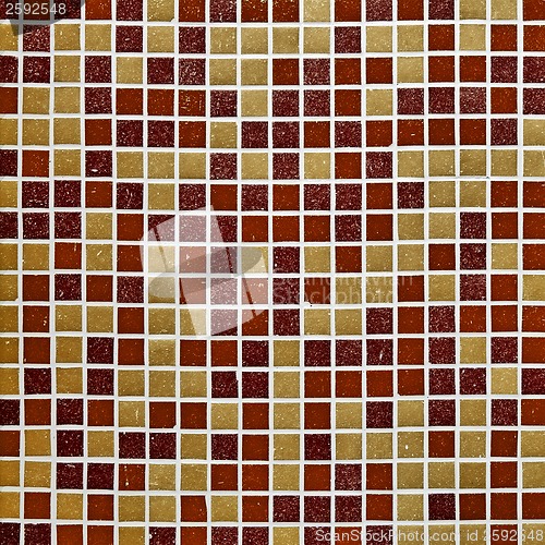 Image of mosaic wall background