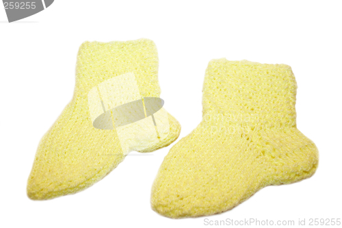 Image of Baby-Socks - yellow