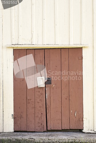 Image of wooden door background