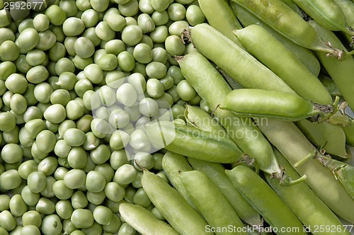 Image of Peas background