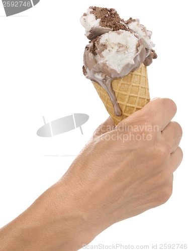 Image of Ice Cream Cornet Cutout