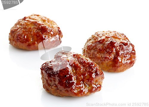 Image of juicy fried meat cutlets