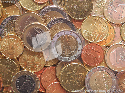 Image of Euro coins