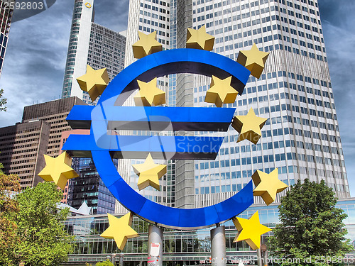 Image of European Central Bank in Frankfurt