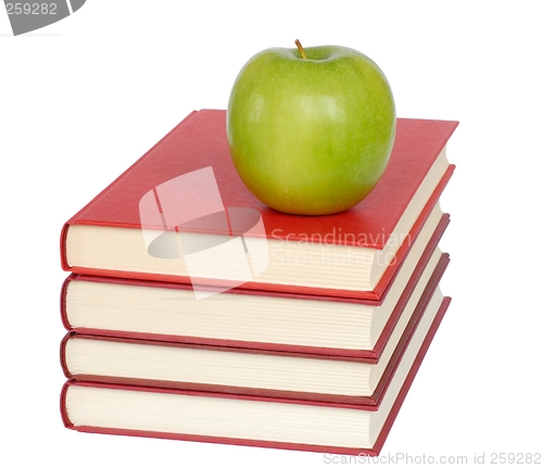 Image of Apple and Books