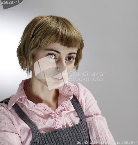 Image of Portrait of a young woman