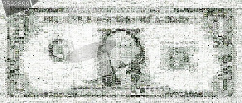 Image of Dollar mosaic