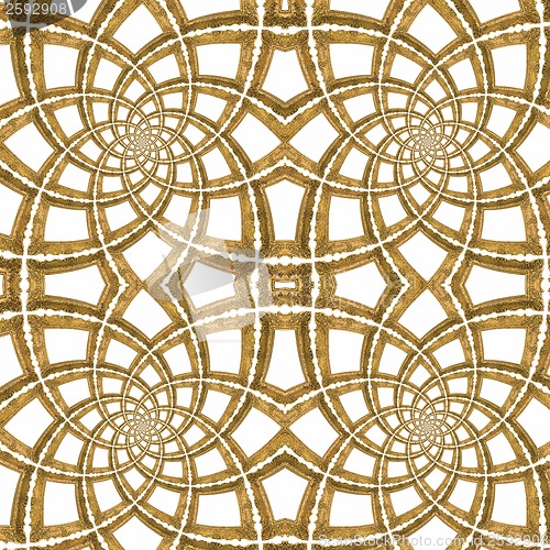 Image of Golden Seamless Pattern